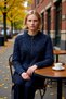 Women's Zip-Up Crew Neck Low Sleeve Ethnic Pattern Thick Knitwear Cardigan Acrylic Polyester Cotton - 3