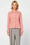 Women's Lace-Like Knit Hole Boucle Yarn Knitwear Cardigan Casual Elegance and Offering Long Sleeve Top Wear - 5
