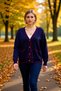 Women's Striped V-Neck Knit Cardigan with Comfortable Fit and Stylish Details to Match Your Everyday Outfits