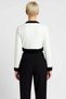Women's Cropped Beard-Like Yarn Detailed Jacket-Looking Knitwear Cardigan Modern and Comfortable Style Stylish - 6