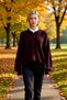 Women's Anthracite Bomber Collar Zippered Knitwear Cardigan Functional Durable Quality Comfortable Stylish