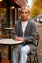 Women's Buttoned V-Neck Soft Knitwear Cardigan Relaxed Fit Long Sleeve Winter Wear and Comfortable Stylish - 3