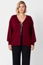 Women's V-Neck Tie Detail Balloon Sleeve Knitwear Cardigan Design That Offers Everyday Elegance and Comfort Stylish - 5