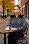 Women's Peter Pan collar Detailed Buttoned Long Sleeve Relaxed Fit Knitwear Cardigan Everyday Elegance Durable - 3