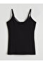 Peak New Season V-Neck Lace Detailed String Strap Women's Undershirt - 5