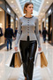 Women's Ribbed Buttoned Knit Cardigan Adds Elegance to Your Casual Outfits with Its Modern Cut. - 4