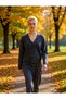 Women's Comfortable Corded Fabric Textured Wide Fit V-Neck Knitwear Cardigan Provides Everyday Elegance and Comfort