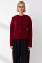 Women's Loose Fit Soft Textured Knitwear Cardigan Button Front Closure Long Sleeve Relaxed Fit Stylish - 4