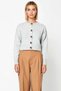 Women's Oversized Button Crop Knit Cardigan Combines Soft Texture and Comfort in One Stylish - 5