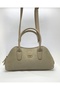 Beige Women's Suede Bag, Daily Use Hand and Shoulder Bag - 2