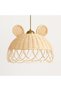 Rattan bambu hasır ayıcık avize - 2