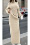 Triko 2Li Takım Skirt Sweater Boğazlı Fitili - 5