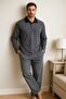 Men's Pajama Set 100% Cotton Thessaloniki Knitted - 7