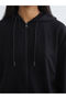 Hooded Soft Touch Women's Zippered Sweatshirt - 3