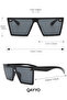 Suny Lüx Unisex Black Sunglasses - 6