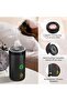 Portable Bakhoor Electric Incense Burner - USB Rechargeable, Timer (Black) - 3
