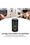 Portable Bakhoor Electric Incense Burner - USB Rechargeable, Timer (Black) - 2