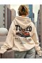 Racing Cars Printed Women/Men Unisex Oversized Hooded 3-Thread Sweatshirt