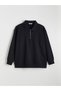 Lcw Visionlarge Size Polo Collar Men's Sweatshirt - 5