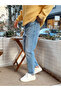 بنطلون جينز أزرق فاتح Boyfriend - 2