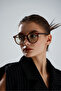 Blue Light Protection Leopard Round Unisex Glasses - 5