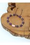 Certified Amethyst, Pink Opal, Pink Quartz, and Hematite Natural Stone Women's Bracelet - Harmony in Love & Affection & Evil Eye & Relationships - 5