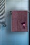 Soft Textured Cotton Towel with Floral Motifs and Cat Claw Embroidery |   50X90 cm