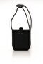 Women's Supra Thread Hand Knitted Phone Bag Black - 6