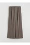 Seray New Season Elastic Waist Wide Leg Women's Trousers
