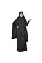 Tow Piece Prayer Dress Flowy Skirt & Sleeved Hijab From Soft, Breathable & Stretchable Fabric .