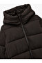 Zippered Long Sleeve Water Repellent K Hooded O Oversized Inflatable Coat - 5