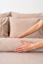 Grace Cappuccino Laced Double 100% Cotton Duvet Cover Set - 6 Piece Dowry Set - 6