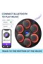 Music Boxing Machine Wall-Mounted Bluetooth Trainer (Black) - 6