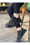 Genuine Leather Daily Use Men's Sneakers Shoes - 2