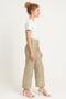 Gold & White Geometric Print Flared Trousers - 2