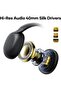 Over-Ear ANC Headphones, 180H Battery,Bluetooth, Hi-Res Audio, BT 5.3, Touch Control Foldable, Black - 4