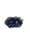 Midnight Navy Flower Hair Accessory – Stylish & Elegant Large Barrette Model - 5