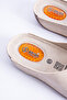 Alessa Women's Gel Design Polyurethane Comfortable Sole Home Flat Slippers Suitable for Heel Spurs - 3