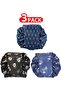 Drawstring Makeup Bag Waterproof Large Cosmetic Toiletry Organizer BAG001(3 pack) - 2