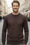 Slim Fit Crew Neck 30% Cotton Men's Casual Sweater - 5