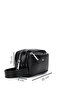 Men's Genuine Leather Black Crocodile Handbag - 2