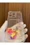 iPhone 15 Pro Max Butterfly Printed Phone Case with Card Holder Cover Case - 5