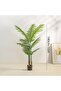 Artificial Areca Palm Tree- Faux Tropical Palm Plant Fake Tree（140cm） - 2
