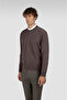 Men's Knitted Wool Roundneck Sweater