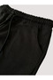 New Year 2026 Santa Claus Christmas Printed Crew Neck Black Children's Tracksuit Bottom Top Set - 3
