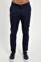 Men's Regular Fit Navy Blue Trousers
