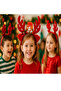 Christmas Deer Antler Crown |   Christmas Noel Party Accessory |   Red New Year Crown |   Deer Crown - 4