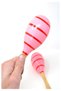 Colorful Maracas 4 Pieces 19 cm Colorful Rattles Fun Musical Accessories Children's Educational Toy Ma - 6
