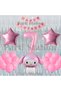 Kuromi My Melody Concept 7Th Birthday Balloon Set with Pink Number Balloons