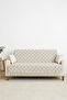 Chelsea Check Throw: Oversized (180x230cm) Lightweight Woven Blanket with Tassels for Sofa/Bed. - 4